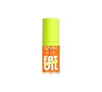 NYX Professional Makeup Fat Oil Chillz Shine & Hydration, Citrus Chiller | Lip Oil Hybrid, Non-Sticky Finish, Vegan & Cruelty-Free Formula, Provides Shine and Hydration, 8ml
