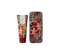 Heathcote & Ivory Hand Cream 100ml | Shea Butter Hand Moisturiser in Reusable Tin, Forest Spice Scent, Travel Size, Vegan and Cruelty Friendly, Beauty Gift