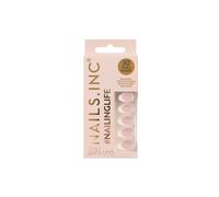 Nails.INC #NailingLife It's Giving Gracie Classic French Tip Almond-Shaped Press-On Nails, 30 Sizes, Long-Lasting, Non-Damaging, No Snap, Salon-Quality At Home Manicure, Glue Included, 33 Piece Set