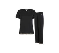 Debenhams Kelly Drop Needle Jersey Pyjama Jet Black black
