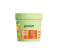 Garnier Keratin Sleek Hair Mask, Up to 3 Days of Sleek & Shine, with 13% Keratin Smoothing Complex and Argan Oil, For Frizz Prone & Dry Hair, Long Lasting Sleek Look, 370ml