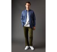 Maine Men's Khaki Premium Chino Trousers | Size: 36S Maine Khaki 36S