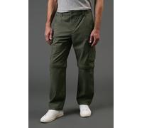 Debenhams Khaki Ripstop Zip Off Trousers khaki