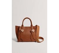 Debenhams Knot Bow Medium Tote Bag Tan tan