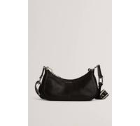 Debenhams Laarna Webbing Small Leather Shoulder Bag Black black One Size