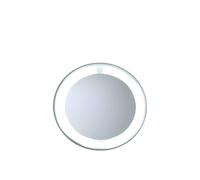 Debenhams Led 15X Mini Mirror In Silver silver