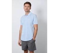 Debenhams Light Blue Birdseye Polo Shirt light blue
