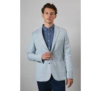 Debenhams Light Blue Slim Fit Patch Pocket Blazer light blue 40R