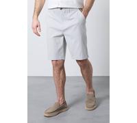 Debenhams Light Grey Pinstripe Chino Shorts light grey