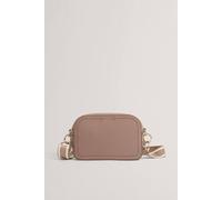Debenhams Luceele Webbing Leather Crossbody Bag Taupe taupe One Size