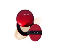 TIRTIR Mask Fit Red Cushion Foundation | Full coverage, Weightless, Skin fit, Satin Glow Finish, Korean Makeup, beauty, Tattoo cover up, Buildable, 13W Cream, 18g