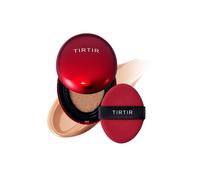 [*Mini Size*] TIRTIR Mask Fit Red Cushion Foundation | Japan's No.1 Choice for Glass skin, Long-Lasting, Lightweight, Buildable Coverage, Semi-Matte (33C Hazel, 4.5g (Pack of 1))