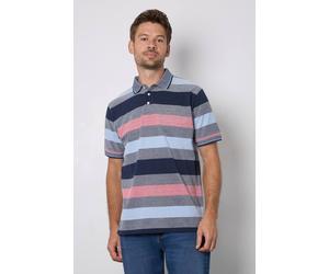 Debenhams Men's Barbados Stripe Polo Shirt in Rose | Size: 2XL