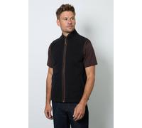 Debenhams Men's Black Fleece Gilet | Size: Medium