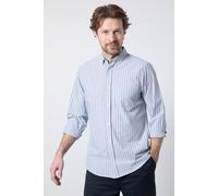 Debenhams Men's Blue Stripe Long Sleeve Shirt | Size: 3XL