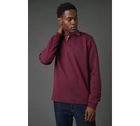 Debenhams Men's Burgundy Sailing Academy Rugby Top | Size: Large