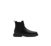 Clarks Men's Badbury Easy Chelsea Boot, Black Leather, 9 UK