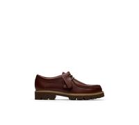 Clarks Men's Cleyhill Seam Leather Lace-Up Shoe Brown in Tan | Size: 7 Clarks Tan 7
