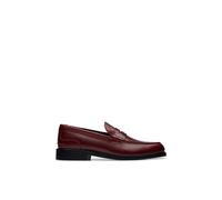 Debenhams Men's Craft James Lo Leather Lace-Up Shoe Wine in Brown | Size: 9.5