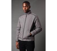 Debenhams Men's Grey Short Padded Jacket | Size: Small