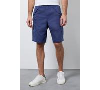 Debenhams Men's Mid Blue Twill Cargo Short | Size: 34