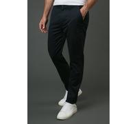 Debenhams Men's Navy Premium Slim Fit Chino Trousers | Size: 42S