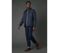 Debenhams Men's Navy Quilted Jacket | Size: XL