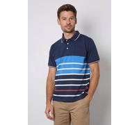 Debenhams Men's Navy Rockport Stripe Polo Shirt | Size: Small
