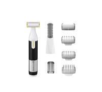 Remington Omniblade Hybrid Face and Body Stubble Trimmer - Waterproof Cordless Rechargable Shaver with 4X Stubble Combs and Body Comb Attachment