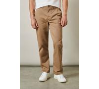 Debenhams Men's Premium Chino Trousers in Stone | Size: 34R