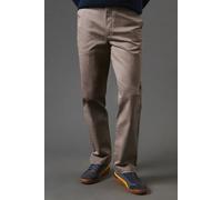 Debenhams Men's Premium Chino Trousers in Taupe | Size: 38R