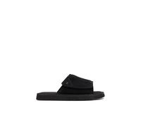 Solsbury Suede Sliders Black 10.5 UK