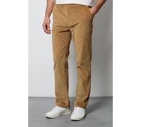 Debenhams Men's Stone Premium Corduroy Chino Trousers | Size: 32R