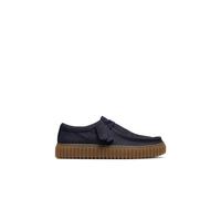Debenhams Men's Torhill Lo Leather Lace-Up Shoe Navy | Size: 7