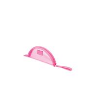 Debenhams Mesh Lunar Flat Lay Makeup Pouch - Hot Pink multi