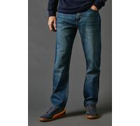 Debenhams Mid Vintage Wash Straight Leg Jeans In Mid Blue mid blue 38R