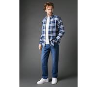 Debenhams Mid Wash Straight Jeans In Blue blue 38R