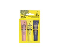 Dr.PAWPAW Mini Luxe Trio Gift Set: Orignal,Tinted Peach & Overnight Lip Mask,Multi-Purpose Natural No Fragrance Balm for Hydrating Lips, Skin, Hair, Cuticles, Nails & Beauty Finishing (3 x 10 ml)