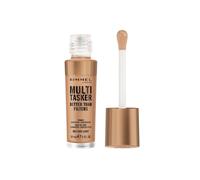 Rimmel Multi Tasker Better Than Filters, 002 Fair Light, 3 in 1 Face Primer, Glow Booster and Highlighter, Flawless Finish, Infused with Vitamin C and E, Maxi Soft Applicator, Vegan, 30ml