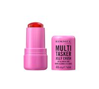 Rimmel Multi Tasker Jelly Crush Lip & Cheek Tint, 100 Pink Dash, Hydrating Blush and Lip Stain, Easy Removal, Infused with Moisturising Niacinamide, 8.5g