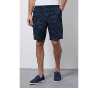 Debenhams Men's Navy Printed Chino Shorts | Size: 40