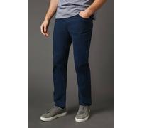 Debenhams Navy Stretch Twill Straight Leg Jeans navy