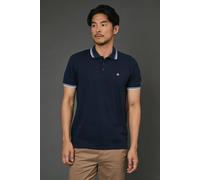 Debenhams Navy Tipped Collar Polo Shirt navy XL