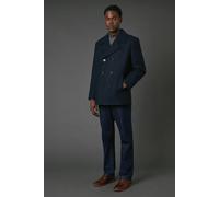 Debenhams Navy Wool Blend Peacoat navy L