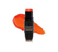 NUDESTIX Nudies Matte Blush Stick Picante 7g - Bright Orange Matte Cream Blush for Cheeks, Eyes & Lips - Soft Focus Finish, Longwear, Warm Fresh Orange
