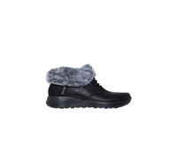 Debenhams On-The-Go Joy Slip-Ins Perform Tex Chugga Boot W/ Faux Fur & Bungee Laces Black black