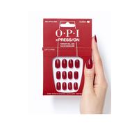 OPI xPRESS/ON French Press Press on Nails for Gel-Like Salon Manicure - Big Apple Red