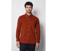 Debenhams Orange Corduroy Long Sleeve Shirt orange