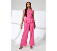 Debenhams Pink D-Ring Linen Shirt pink 12