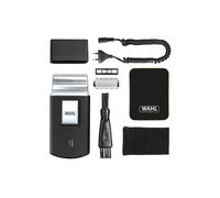 WAHL 3615-0403 Pocket Travel Shaver - Black & Silver, Silver/Grey,Black